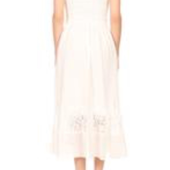 Sold! Anna Kaci Bohemian Lace Trim Peasant Dress S - Picture 3 of 8